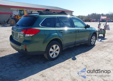 2011 Subaru Outback 2.5I Premium from USA, damaged, VIN 4S4BRBCC4B3411978